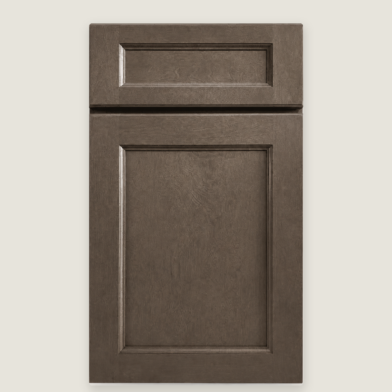 Legacy Essence Cemento cabinet door by Deluxe Wood Cabinetry
