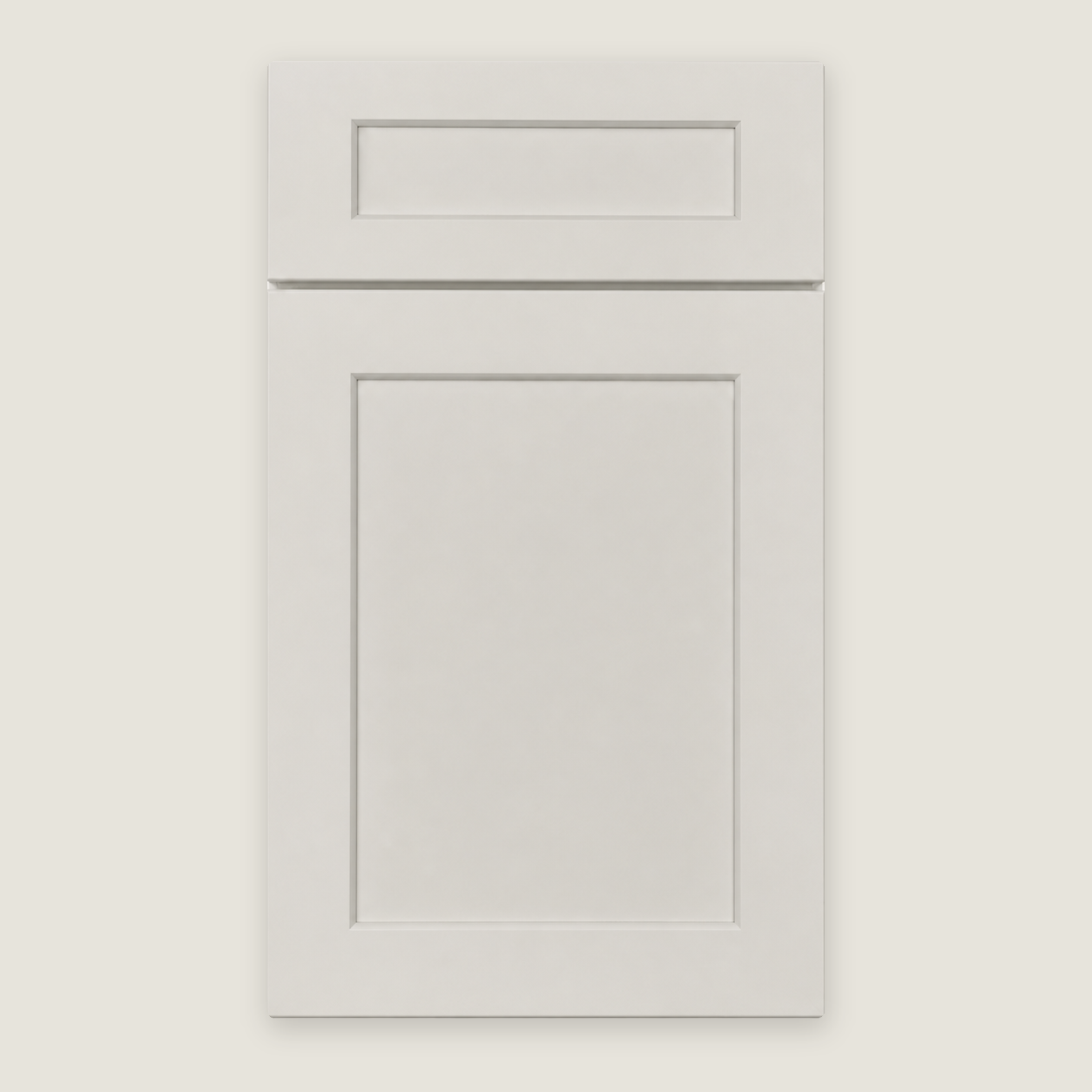 Liberty Shaker Oatmeal cabinet door by Deluxe Wood Cabinetry