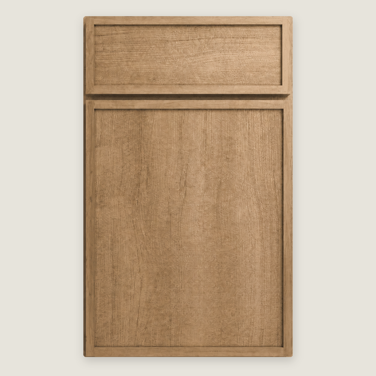 Legacy Slim Shaker Timberwood cabinet door by Deluxe Wood Cabinetry